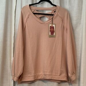 Rachel Roy Leah pullover sweatshirt sz XL